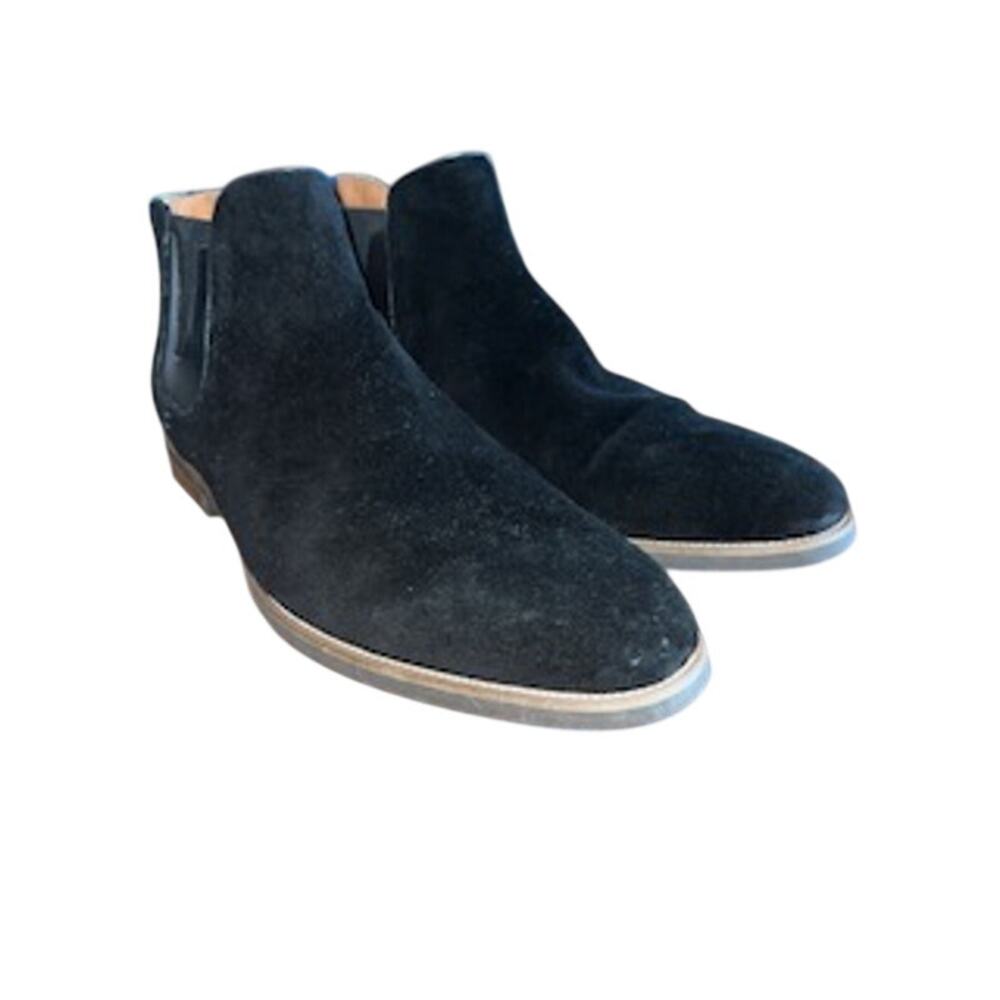 Florsheim Men's sz 13M “Flare” Black Suede Leather Chelsea Boot
